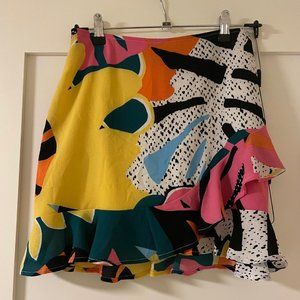 BCBGeneration Colorful Mini Skirt